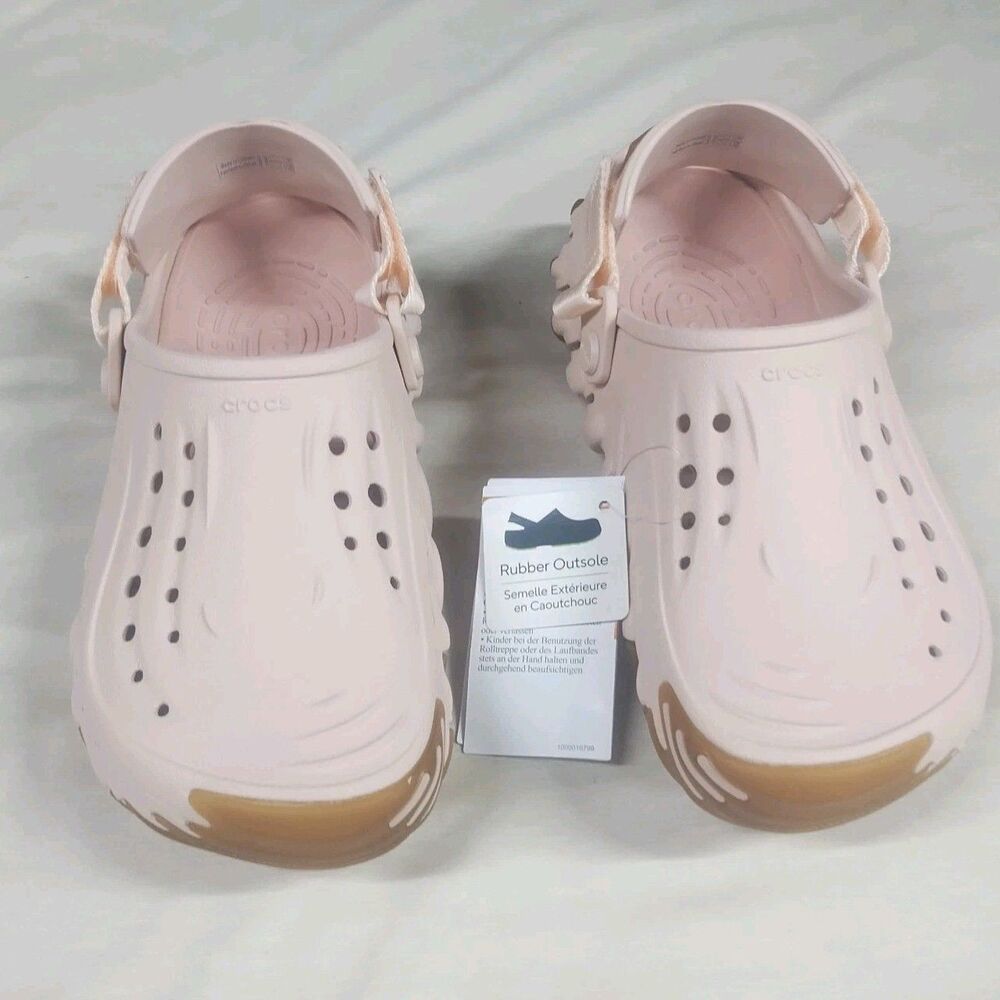 Crocs Echo Gum RO Clog Quartz Pink Women's 8 Men's 6 NEW